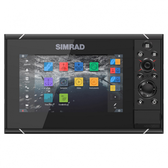 Simrad NSS7 EVO3 with world basemap dans le groupe Électronique marine et bateau / Sondeur et GPS / Echosondeur, sondeur peche l\'adresse Sportfiskeprylar.se (000-13237-001)