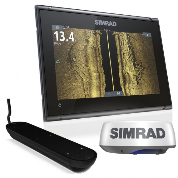 Simrad GO9 XSE med Active Imaging 3-i-1-givare & HALO20+-radar dans le groupe Électronique marine et bateau / Sondeur et GPS / Combo sondeur GPS l\'adresse Sportfiskeprylar.se (000-15618-001)