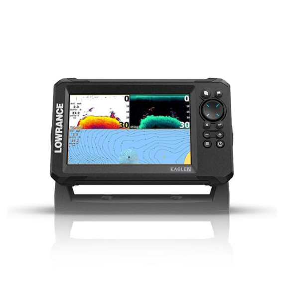 Lowrance Eagle 7 SplitShot ROW dans le groupe Électronique marine et bateau / Sondeur et GPS / Echosondeur, sondeur peche l\'adresse Sportfiskeprylar.se (000-16115-001)