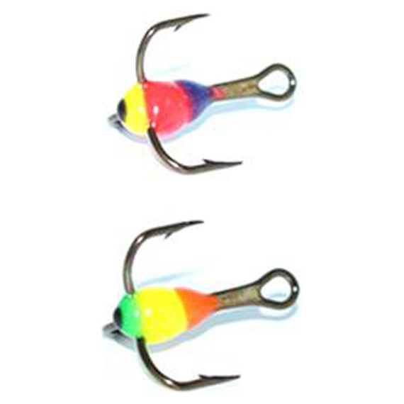 Glow Hook 2-pcs size 12 dans le groupe Hameçons et terminal tackle / Hamecon peche / Hameçons jigging sous glace l\'adresse Sportfiskeprylar.se (0000607000120005r)