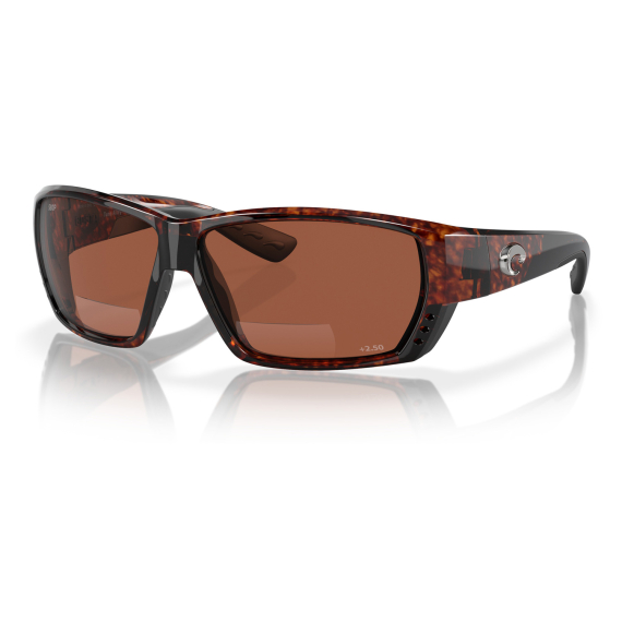 Costa Tuna Alley Readers 10 Tortoise - Copper 580P dans le groupe Habits et chaussures / Lunettes / lunette polarisante peche l\'adresse Sportfiskeprylar.se (00010262r)