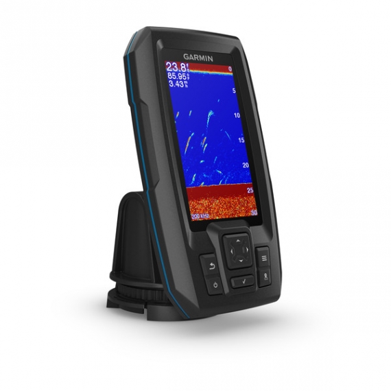 Garmin Striker Plus 4 ink akterspegelsgivare D/T 77/200kHz 4pin dans le groupe Électronique marine et bateau / Sondeur et GPS / Sonars l\'adresse Sportfiskeprylar.se (010-01870-01)