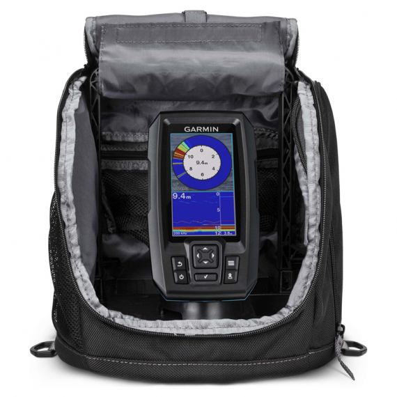 Garmin Striker Plus 4, Portable Ice Fishing Kit w/ Dual Beam dans le groupe Électronique marine et bateau / Sondeur et GPS / Sondeurs portables l\'adresse Sportfiskeprylar.se (010-01870-31)