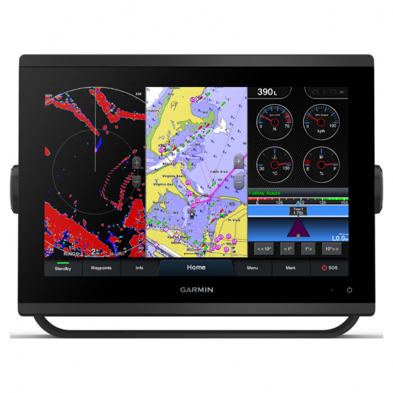 Garmin GPSMAP 1223 dans le groupe Électronique marine et bateau / Sondeur et GPS / GPS carte marine l\'adresse Sportfiskeprylar.se (010-02367-00)