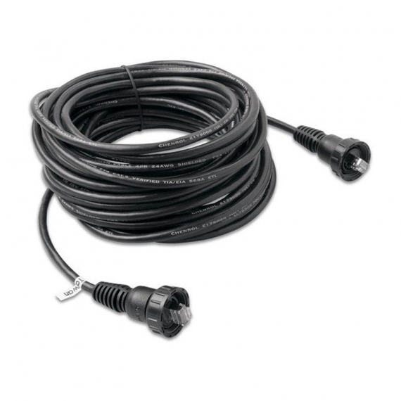 Garmin Network Cable 12 m RJ45 Contact dans le groupe Électronique marine et bateau / Installation électrique l\'adresse Sportfiskeprylar.se (010-10552-00)