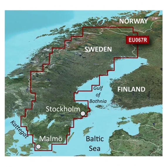 Garmin Bluechart G3 067R Svenska insjöar dans le groupe Électronique marine et bateau / Cartes l\'adresse Sportfiskeprylar.se (010-C1209-20)