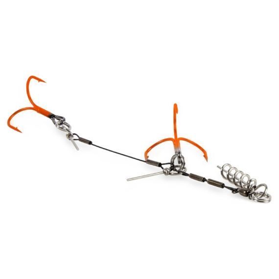 CWC PRO UV Orange Stinger, SS dans le groupe Hameçons et terminal tackle / Stingers et accessoires stingers / Stingers l\'adresse Sportfiskeprylar.se (03-CWOSSB2r)