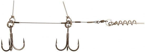 BFT Shallow Stinger Titanium dans le groupe Hameçons et terminal tackle / Stingers et accessoires stingers / Stingers l\'adresse Sportfiskeprylar.se (03-FHPTI2Sr)