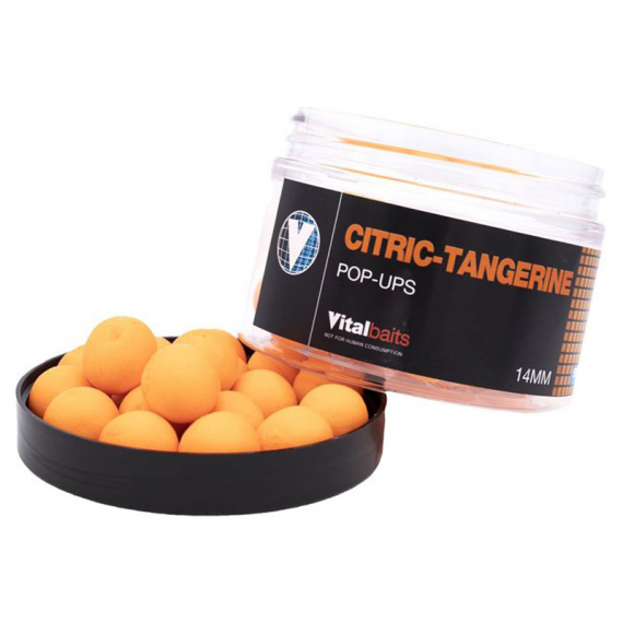Vital Baits Pop-ups Citric-Tangerine 50g dans le groupe Leurre de la peche / Bouillettes, esches et amorce / Popups & Wafters l\'adresse Sportfiskeprylar.se (04-0028r)
