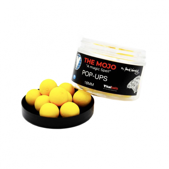 Vital Baits Pop-ups The Mojo Yellow 50g dans le groupe Leurre de la peche / Bouillettes, esches et amorce / Popups & Wafters l\'adresse Sportfiskeprylar.se (04-0042r)