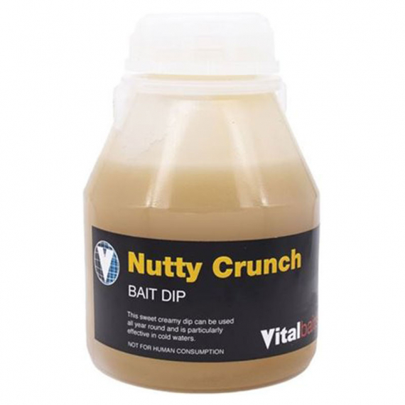 Vital Baits Dip Nutty Crunch 250ml dans le groupe Leurres / Bouillettes, esches et amorce / Liquides et additifs l\'adresse Sportfiskeprylar.se (05-0012)