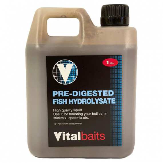 Vital Baits Pre-Digested Fish Hydrolysate 1l dans le groupe Leurres / Bouillettes, esches et amorce / Liquides et additifs l\'adresse Sportfiskeprylar.se (06-0020)