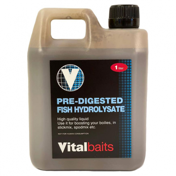 Vital Baits Pre-Digested Fish Hydrolysate 1l dans le groupe Leurre de la peche / Bouillettes, esches et amorce / Liquides et additifs l\'adresse Sportfiskeprylar.se (06-0020)