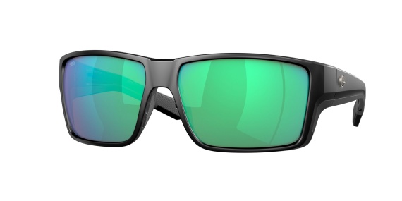 Costa Reefton Pro Matte Black Green Mirror 580P dans le groupe Habits et chaussures / Lunettes de soleil / lunette polarisante peche l\'adresse Sportfiskeprylar.se (06S9080-90800263)