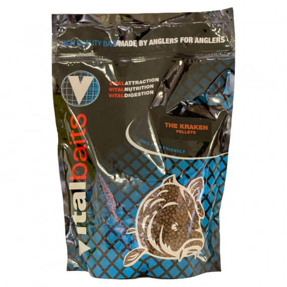 Vital Baits Pellets The Kraken 1kg dans le groupe Leurre de la peche / Bouillettes, esches et amorce / Pellets l\'adresse Sportfiskeprylar.se (07-0010r)