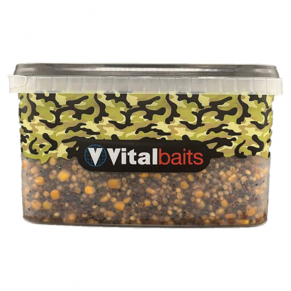 Vital Baits Prepared Particles Mix Bucket 3kg dans le groupe Leurre de la peche / Bouillettes, esches et amorce / Particules l\'adresse Sportfiskeprylar.se (08-0016)