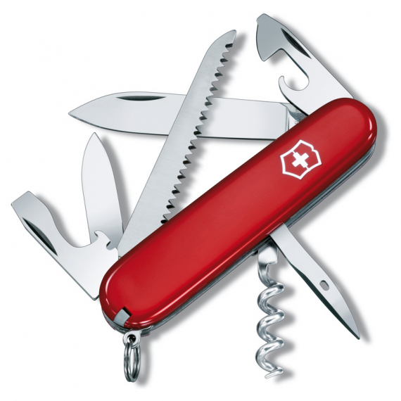 Victorinox Pocket Knife Swiss Army Camper Red dans le groupe Outils et accessoires / Outils multifonctions l\'adresse Sportfiskeprylar.se (1-3613)