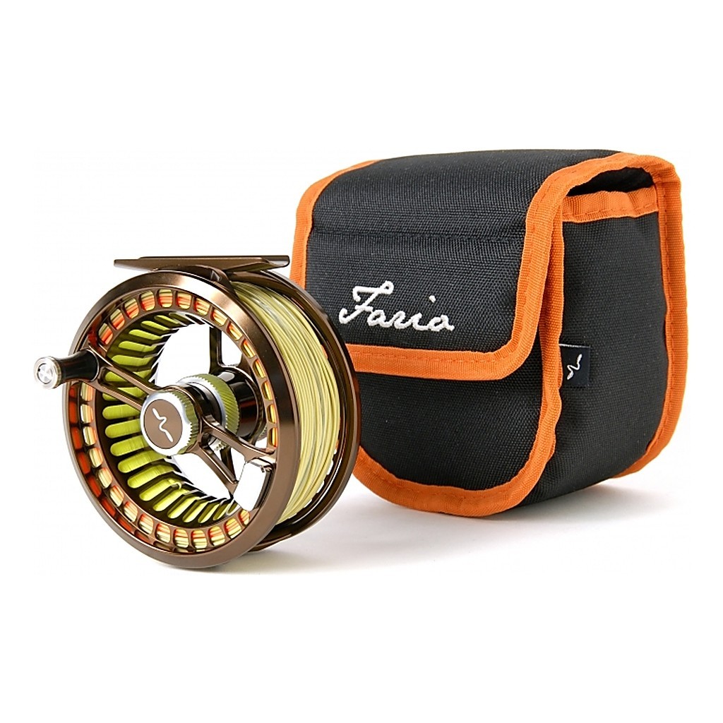 Guideline Fario LW 46 LH - Bronze dans le groupe Moulinet de pêche / Moulinets mouche et bobines suplémentaires l\'adresse Sportfiskeprylar.se (100201GL)