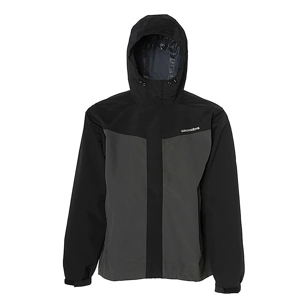 Grundéns Full Share Jacket Black/Grey dans le groupe Vêtements & Chaussures / Vêtements / Vestes de pêche / Vestes de pluie l\'adresse Sportfiskeprylar.se (10044-015-0013r)