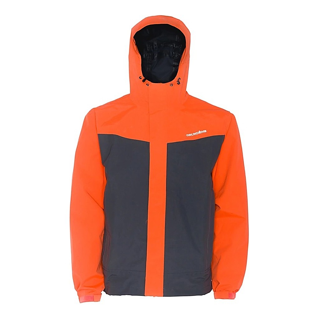 Grundéns Full Share Jacket Orange/Grey dans le groupe Habits et chaussures / Vêtements / Vestes de pêche / Vestes de pluie l\'adresse Sportfiskeprylar.se (10044-802-0013r)