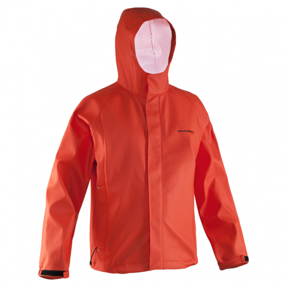 Grundéns Neptune 319 Hooded Jacket - Orange, XL dans le groupe Habits et chaussures / Habits / Vestes / Vestes de pluie l\'adresse Sportfiskeprylar.se (10079-800-0016)