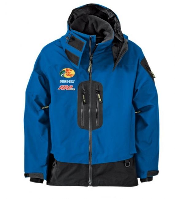 Bass Pro 100MPH GORE-TEX Rain Parka Nautical Blue dans le groupe Habits et chaussures / Habits / veste de peche, veste pecheur l\'adresse Sportfiskeprylar.se (100mphparka-nautblue)