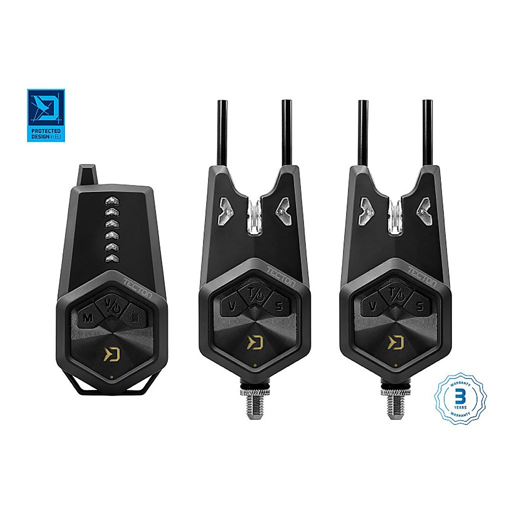 Delphin Bite Alarm Set Tecton dans le groupe Accessoires de pêche / Détecteurs de touches et indicateurs / Detecteur de touche peche l\'adresse Sportfiskeprylar.se (101004655r)