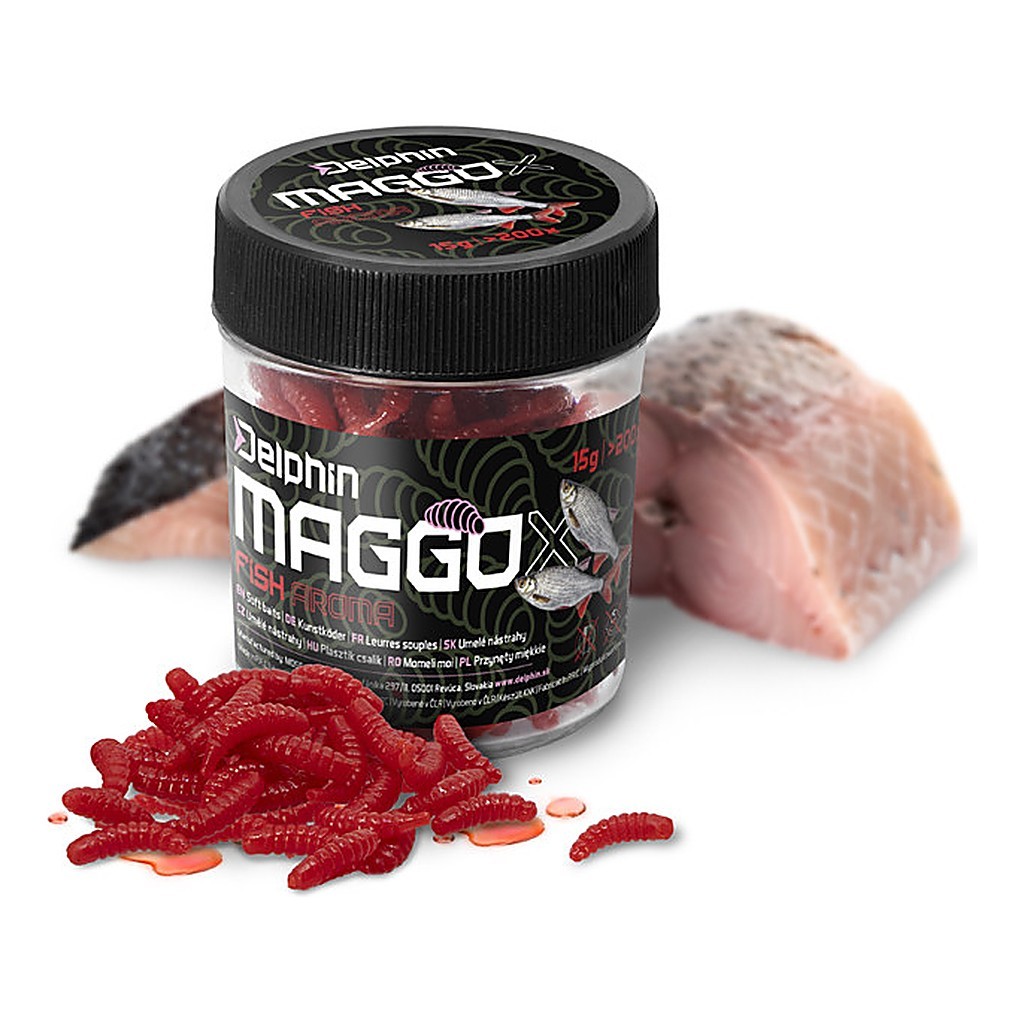 Delphin Artificial Bait Maggox Pop Up dans le groupe Leurres de pêche / Bouillettes, esches et amorce / Faux appâts l\'adresse Sportfiskeprylar.se (101005771r)