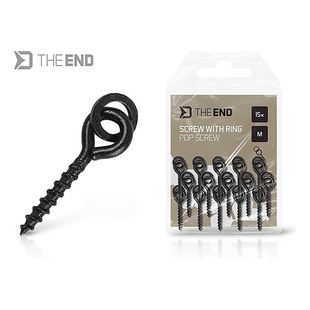 Delphin Pop Screw with Ring 15-pack dans le groupe Hameçons et petit matériel / Accessoires montages / Autres accessoires rig l\'adresse Sportfiskeprylar.se (101005865r)