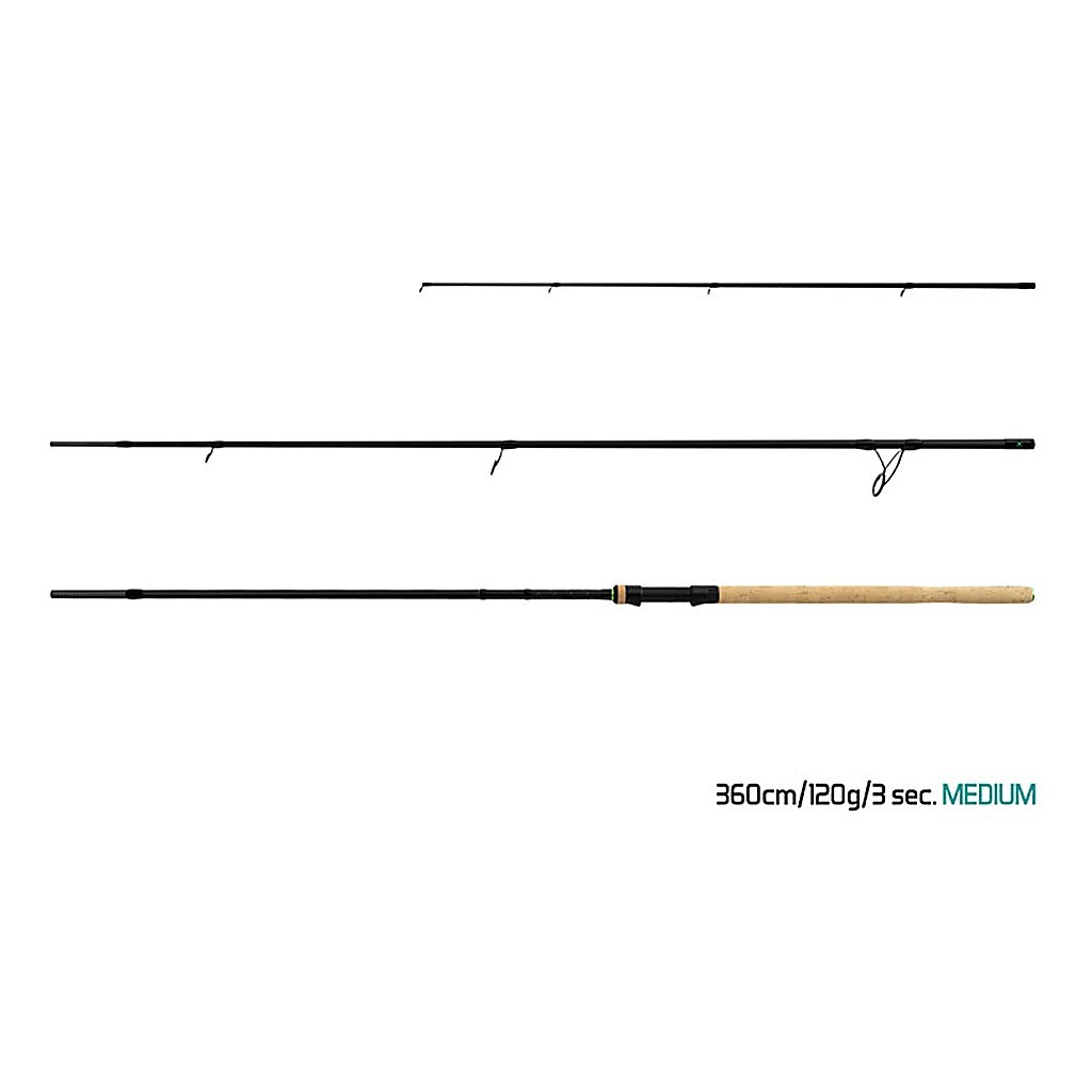 Delphin Reaxe Feeder Medium - 360 cm/120 g/3-piece dans le groupe Cannes à pêche / Cannes specimen / Cannes feeder l\'adresse Sportfiskeprylar.se (101006661)