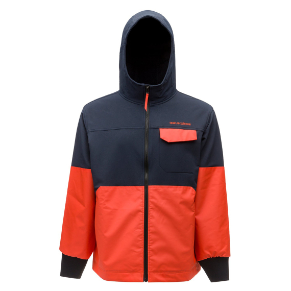 Grundéns FishPicking Jacket Navy/Orange dans le groupe Habits et chaussures / Habits / veste de peche, veste pecheur / Vestes étanches l\'adresse Sportfiskeprylar.se (10146-445-0014r)
