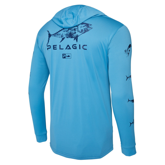 Pelagic AquaTek Hooded - Gyotaku OCE dans le groupe Habits et chaussures / Habits / Sweats / Hoodies l\'adresse Sportfiskeprylar.se (1015231005-OCE-Sr)