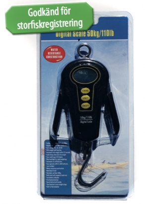 Digital Scales, 50kg dans le groupe Accessoires de pêche / Pesons l\'adresse Sportfiskeprylar.se (1016)