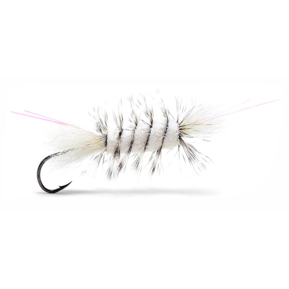 Bomber Tube - White/Grizzly - 0,75\'\' - 40mm dans le groupe Leurre de la peche / Mouches / Mouches tube l\'adresse Sportfiskeprylar.se (101977GL)