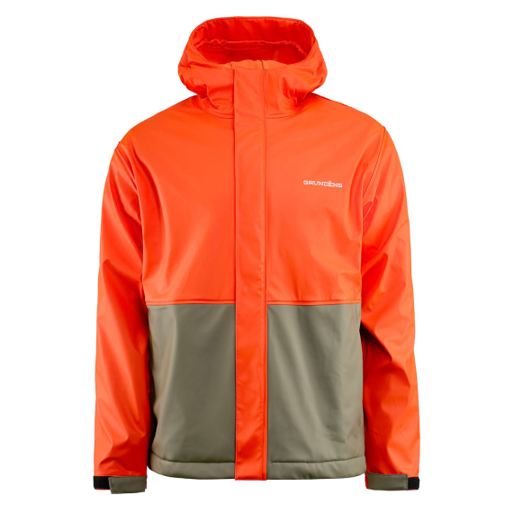 Grundéns Neptune Thermo Jacket Orange/Olive dans le groupe Habits et chaussures / Habits / veste de peche, veste pecheur / Vestes de pluie l\'adresse Sportfiskeprylar.se (10211-811-0013r)