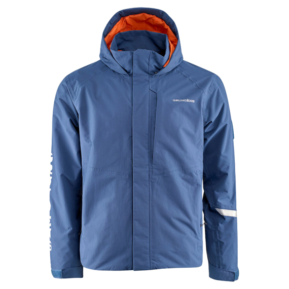 Grundéns Transmit X Jacket Blue Abyss dans le groupe Habits et chaussures / Habits / veste de peche, veste pecheur / Vestes de pluie l\'adresse Sportfiskeprylar.se (10214-482-0013r)