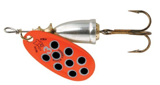 Blue Fox Vibrax Hot Pepper BFS Nr 4 RBS dans le groupe Leurre de la peche / Cuillers tournantes l\'adresse Sportfiskeprylar.se (102279NO)