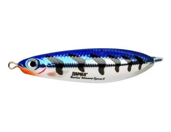 Rapala Minnow Spoon Rattlin 8 cm MBT dans le groupe Leurre de la peche / Cuillere peche l\'adresse Sportfiskeprylar.se (102330NO)