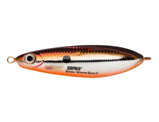 Rapala Minnow Spoon Rattlin 8 cm SBR dans le groupe Leurre de la peche / Cuillere peche l\'adresse Sportfiskeprylar.se (102336NO)