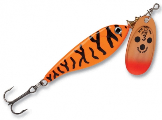 Blue Fox Vibrax Minnow Super BFMSV Nr 2, OB dans le groupe Leurre de la peche / Cuillers tournantes l\'adresse Sportfiskeprylar.se (102778NO)