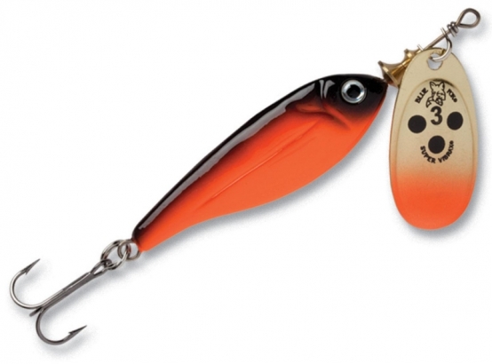 Blue Fox Vibrax Minnow Super BFMSV Nr 2, SRB dans le groupe Leurre de la peche / Spinners / Inlinespinnare l\'adresse Sportfiskeprylar.se (102781NO)