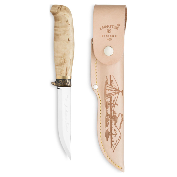 Marttiini Hunting Knife Deluxe Lynx Bronze dans le groupe Accessoires de pêche / Couteaux et haches / Couteaux / Couteaux Bushcraft l\'adresse Sportfiskeprylar.se (102853NO)