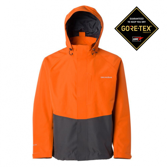 Grundéns Downrigger Gore-tex Jacket Burnt Orange dans le groupe Habits et chaussures / Habits / veste de peche, veste pecheur / Vestes étanches l\'adresse Sportfiskeprylar.se (10317-801-0013r)