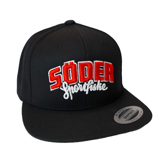 Söder Sportfiske Snapback Black - Original Logo dans le groupe Habits et chaussures / Casquettes et chapeaux / Casquettes / Casquettes snapback l\'adresse Sportfiskeprylar.se (103545674878-OL)