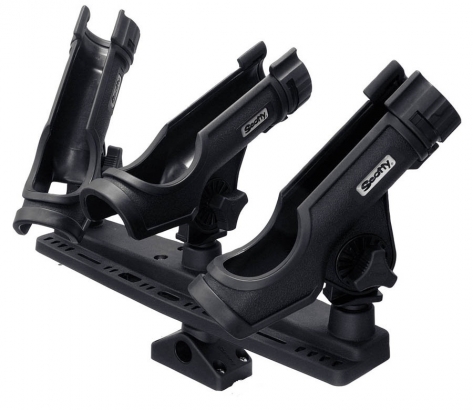 Scotty 256 Triple Rod Holder dans le groupe Accessoires de pêche / Support canne a peche / Porte-cannes bateau l\'adresse Sportfiskeprylar.se (10411295)