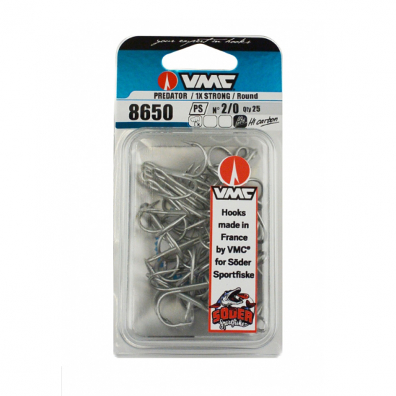 25-pcs VMC 8650PS Treble 2/0 dans le groupe Hameçons et terminal tackle / Hamecon peche l\'adresse Sportfiskeprylar.se (104658NO)