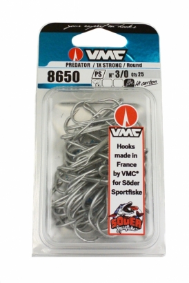 VMC 8650PS Treble 25p 3/0 dans le groupe Hameçons et terminal tackle / Hamecon peche l\'adresse Sportfiskeprylar.se (104659NO)
