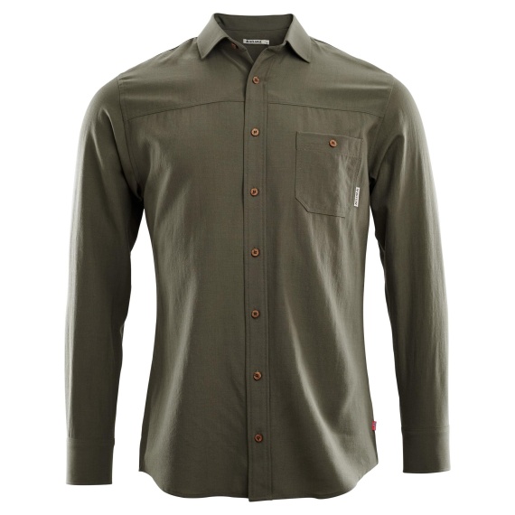 Aclima Wool Woven Wool Shirt Men Ranger Green dans le groupe Habits et chaussures / Habits / Vêtements chauds et sous vêtements / Sous-vêtements hauts l\'adresse Sportfiskeprylar.se (104815-Sr)