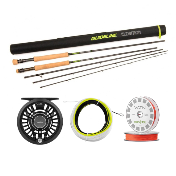 Guideline Elevation Streamer Flugset - 9\' #7 dans le groupe Ensembles de pêche / Kit de pêche à la mouche / Jeux de pêche à la mouche à une main l\'adresse Sportfiskeprylar.se (105316GL2026STREAMER)