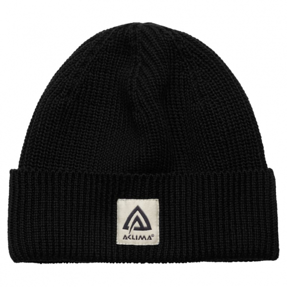 Aclima Explorer Beanie Unisex Jet Black Onesize dans le groupe Habits et chaussures / Chapeau de peche, casquette peche / Bérets et chapeaux l\'adresse Sportfiskeprylar.se (105647)